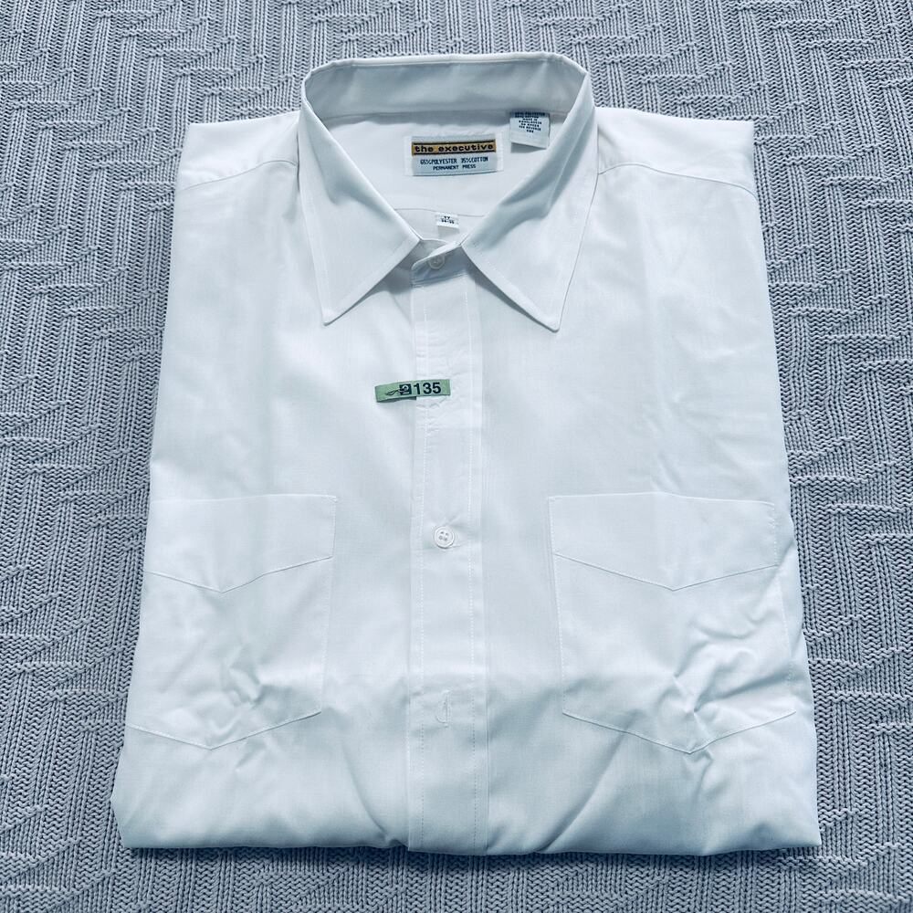 The Executive white button down shirt